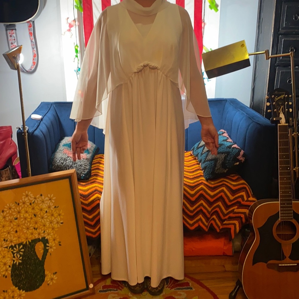 Vintage White Angel Dress